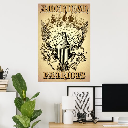 E Pluribus Unum 2 Poster (Heimbüro)
