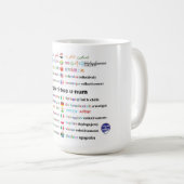 e pluribus unum coffee Tasse (VorderseiteRechts)
