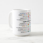 e pluribus unum coffee Tasse (Vorderseite Links)