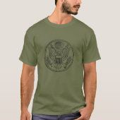 E Pluribus Unum patriotisches Hemd T-Shirt (Vorderseite)