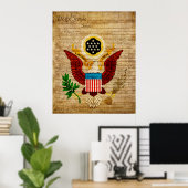 E Pluribus Unum Poster (Heimbüro)