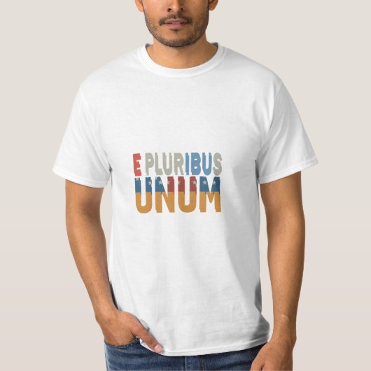 E pluribus unum T-Shirt (Vorderseite)
