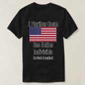 E Pluribus Unum T-Shirt (Design vorne)