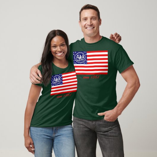 E PLURIBUS UNUM ZIVILER KRIEG REGIMENTAL FLAG T-Shirt (Unisex)