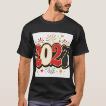 e Prost auf die Neujahrsfeier 2027 Moderne Retrolo
