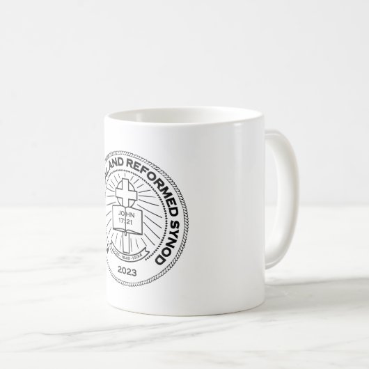 E & R-Logo, Tasse (VorderseiteRechts)