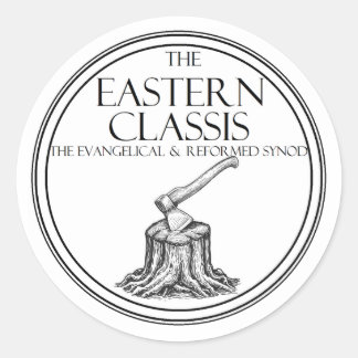 E&R-Synode Eastern Classis-Aufkleber Runder Aufkleber