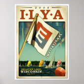 E Race 2008 'aged' print Poster (Vorne)