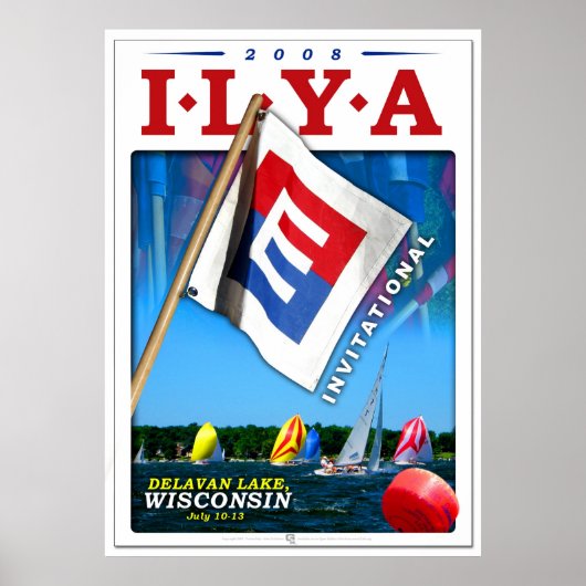 E Race 2008 "clean" print Poster (Vorne)