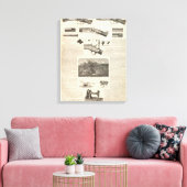 E Remington and Sons Leinwanddruck (Insitu (Wohnzimmer))