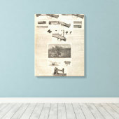 E Remington and Sons Leinwanddruck (Insitu (Holzboden))