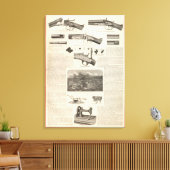 E Remington and Sons Leinwanddruck (Insitu (Wohnzimmer))