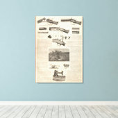 E Remington and Sons Leinwanddruck (Insitu (Holzboden))