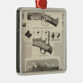 E Remington and Sons Ornament Aus Metall (Rechts)