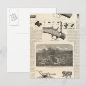 E Remington and Sons Postkarte (Vorne/Hinten)
