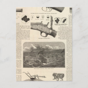 E Remington and Sons Postkarte