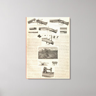 E Remington und Söhne Leinwanddruck