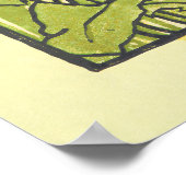 E. Richardson Vintage Poster niedlich Girl (Ecke)