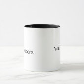 E-Riders Custom Name Coffee Mug Tasse (Zentrum)