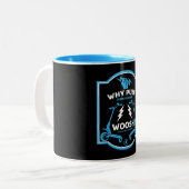 E-Roller Zweifarbige Tasse (Vorderseite Links)