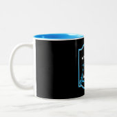 E-Roller Zweifarbige Tasse (Links)