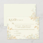 E RSVP KARTE (Vorne/Hinten)