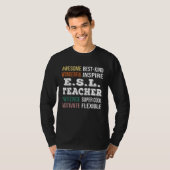 E S L Teacher Appreciation T-Shirt (Vorne ganz)