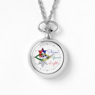 E.S (miteinander verbunden) Armbanduhr