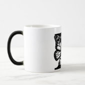 E Schwarzer Butterfly Verwandlungstasse (Links)