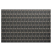 E-Scooter Gemusterte Creme und Black Stoff (Fat Quarter (45,7 x 55,9 cm))