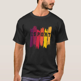 E Sport Gaming Video Games Console T-Shirt