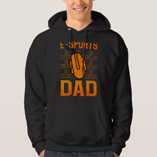 E Sports Vater Hoodie (Vorderseite)