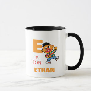 E steht für Ernie   Namen hinzufügen Tasse