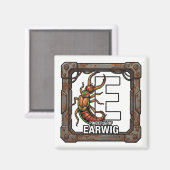 E steht für Ohrwurm – GTA Style ABC Lernmagnet Magnet (Vorderseite/Rückseite)