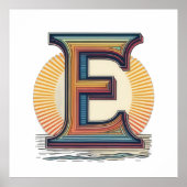 E Strahlung Poster (Vorne)