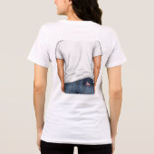 E Straße Tri-Blend Shirt (Rückseite)