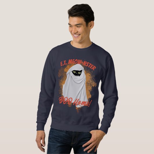 E.T. Boo Zuhause, Filmvorführung Halloween Sweatshirt (Vorne ganz)