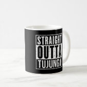 E.T. das extra terrestrische, gerade aus Tujunga Kaffeetasse (VorderseiteRechts)