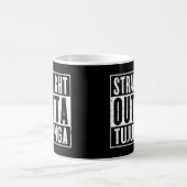 E.T. das extra terrestrische, gerade aus Tujunga Kaffeetasse (Mittel)