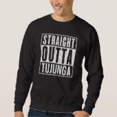 E.T. das extra terrestrische, gerade aus Tujunga Sweatshirt (Vorderseite)
