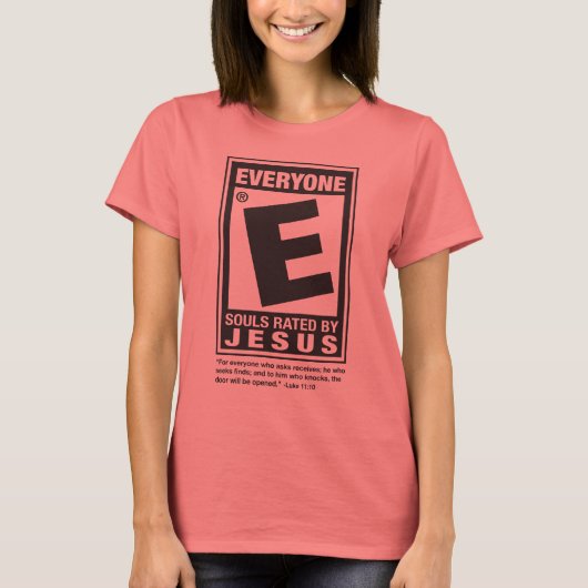 E T für Damen T-Shirt (Vorderseite)
