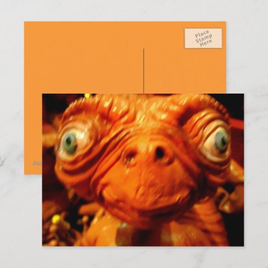 E.T. POSTKARTE (Vorne/Hinten)