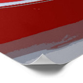 E-TYP JAGUAR-KOPFLICHT POSTER (Ecke)