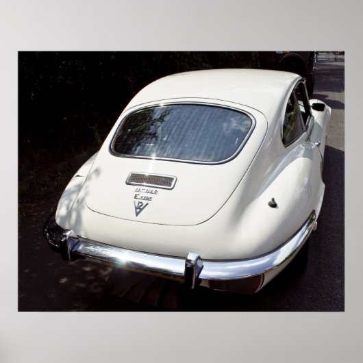 E-Type Jaguar Poster (Vorne)