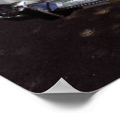 E-Type Jaguar Poster (Ecke)