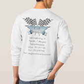 E u. e-Getriebe T-Shirt (Rückseite)