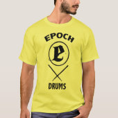 E- u. Knochenschwarzes T-Shirt (Vorderseite)