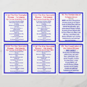 E-VIII** Patriotische Kundgebung (benutzerdefinier Flyer (Hinten)