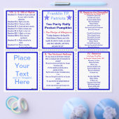 E-VIII** Patriotische Kundgebung (benutzerdefinier Flyer (Einzeln)