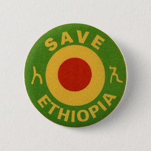 E.W.F. INC. - RETTEN SIE ÄTHIOPIEN - KNÖPFE BUTTON